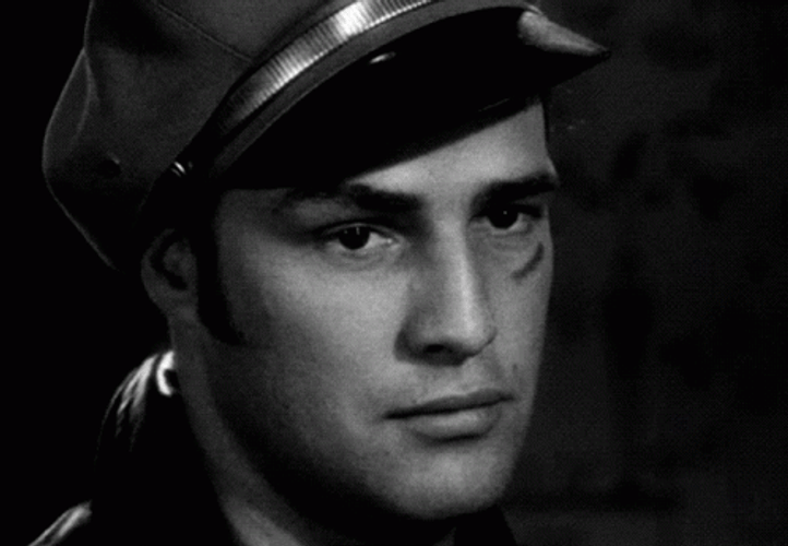 Marlon Brando The Wild One 1953 Slow Smile GIF
