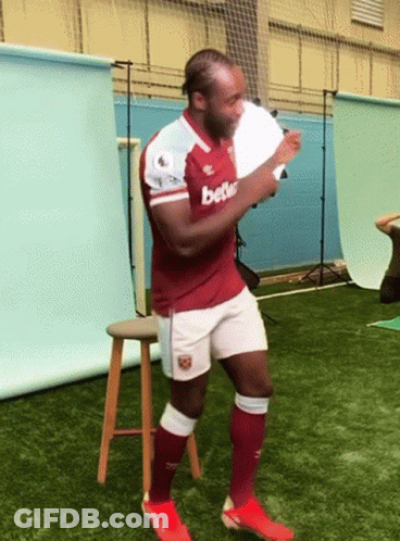 Maroon Shirt Man Bet On It On Stool GIF