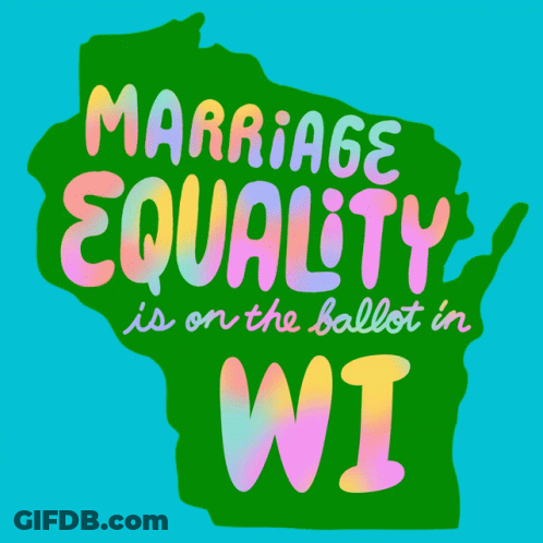 Marriage Equality Is On The Ballot Poster GIF