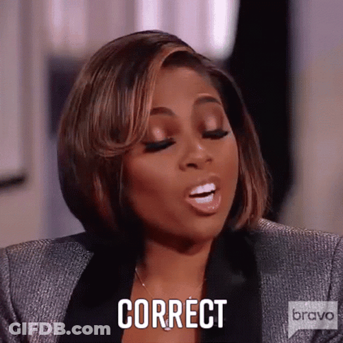 Married To Medicine Lady Correct GIF