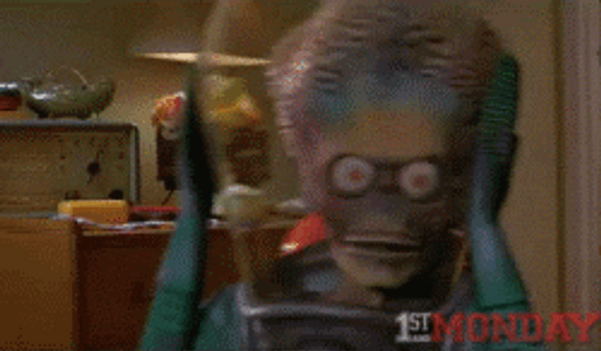 Mars Attack! Head Exploding GIF