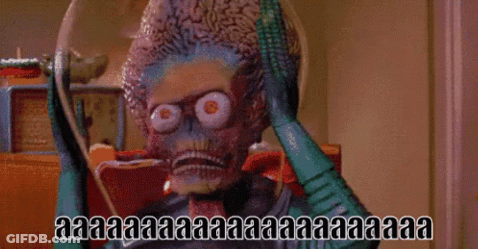 Mars Attacks Aaaaaa GIF