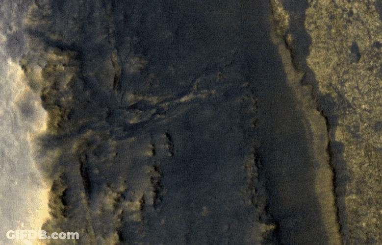 Mars Dust Storm NASA Opportunity Rover Spotted GIF
