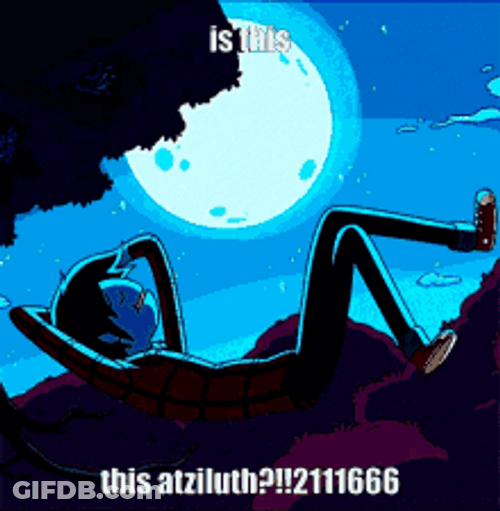 Marshall Lee Adventure Time Floating At Night GIF