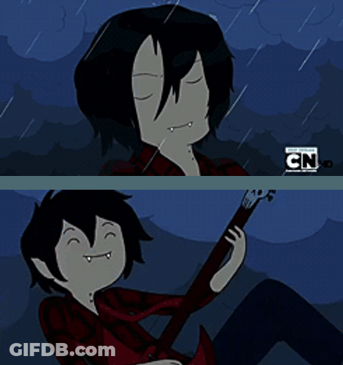 Marshall Lee Adventure Time Sleeping And Laughing GIF