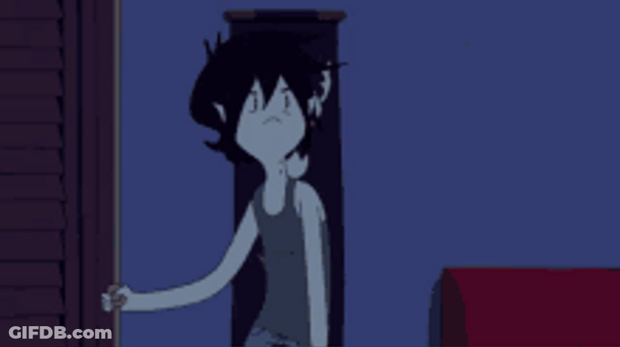 Marshall Lee Adventure Time Switching Light On GIF