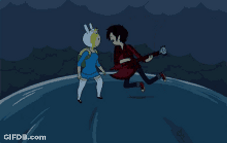 Marshall Lee Adventure Time Turning Into Bat GIF
