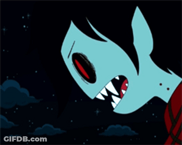 Marshall Lee Adventure Time Vampire Form GIF