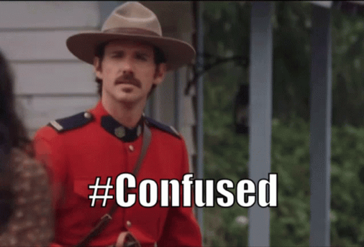 Marshall Thompson Hashtag Confused GIF