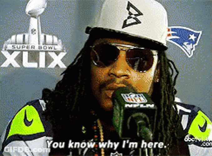 Marshawn Lynch Exclusive Interview GIF