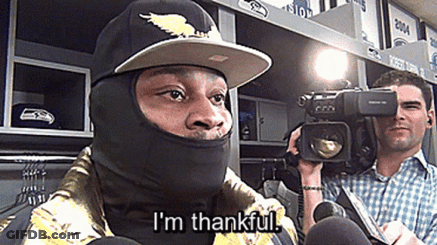 Marshawn Lynch Fully Faced Masked GIF