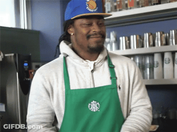 Marshawn Lynch Grooving GIF