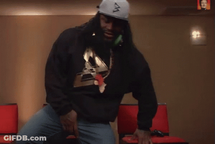 Marshawn Lynch Sitting GIF
