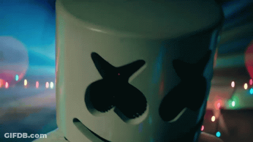 Marshmallow With Cross GIF