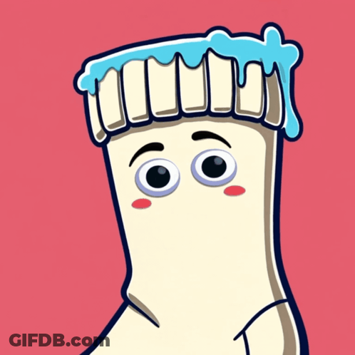 Marshmallow With Smoist GIF