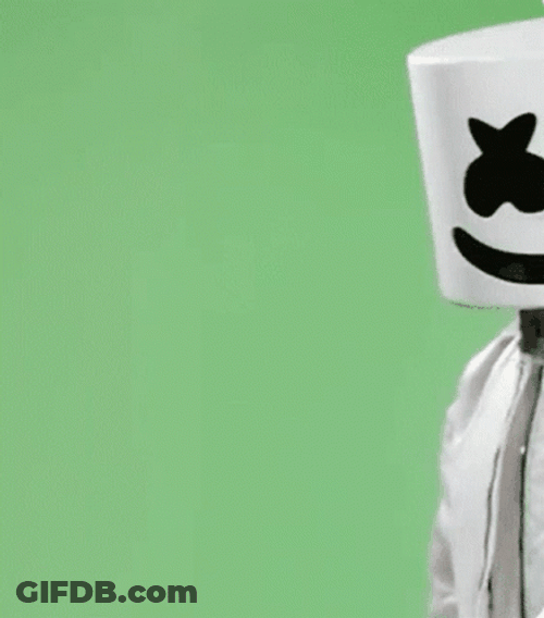 Marshmello Hey What's Up GIF