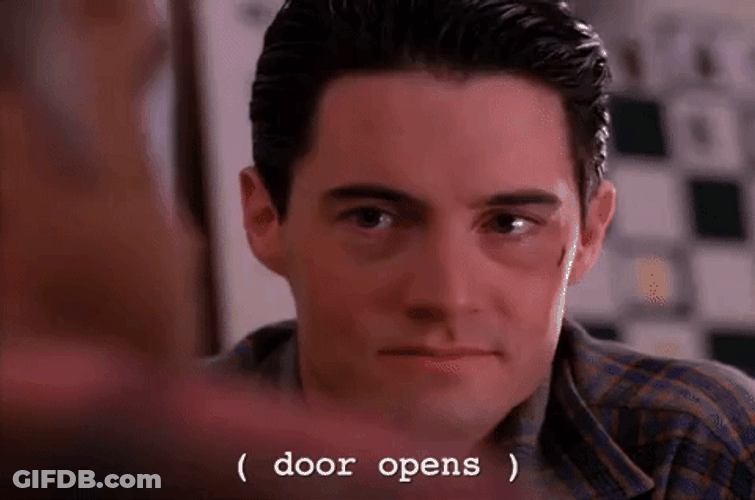 Martell Looks Door Opening GIF