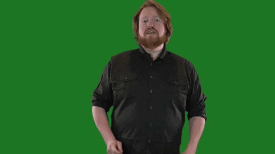 Martin Almgren Imitating Rim Shot GIF