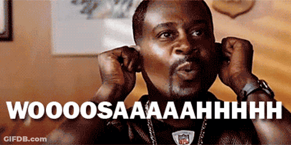 Martin Lawrence Doing Woosah GIF