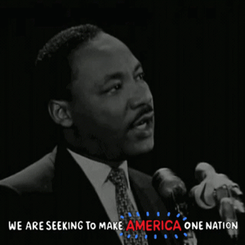 Martin Luther King Jr. One Nation GIF