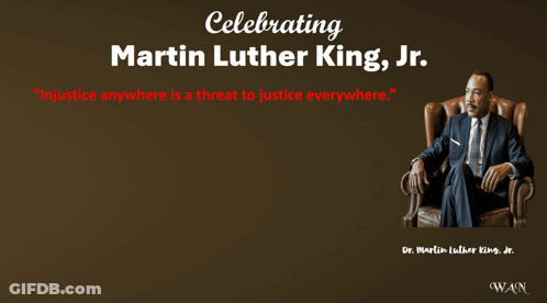 Martin Luther King Jr. Poster With Quote GIF