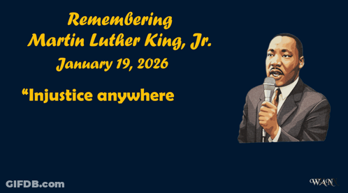 Martin Luther King Jr Remembered January 19 2026 GIF
