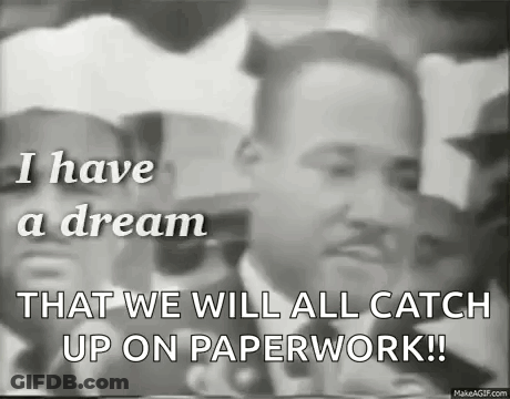 Martin Luther King Jr. Speaking To Crowd GIF