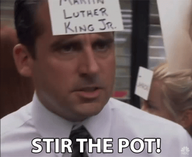Martin Luther King Jr. Stir The Pot GIF