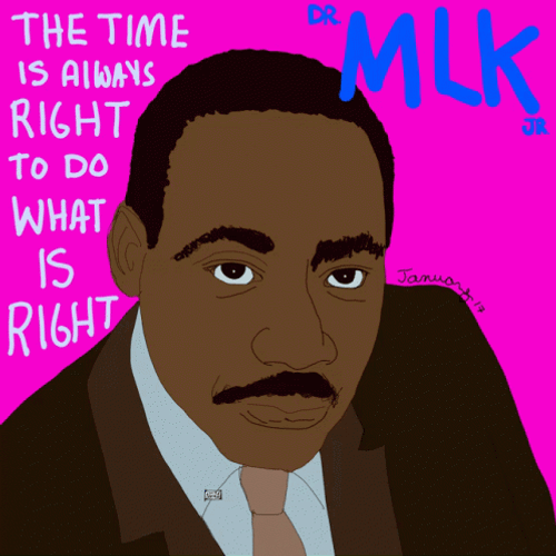 Martin Luther King Jr. The Time GIF