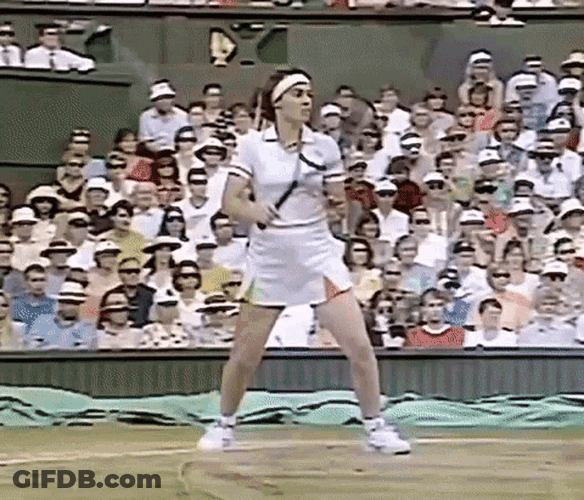 Martina Hingis Forehand GIF
