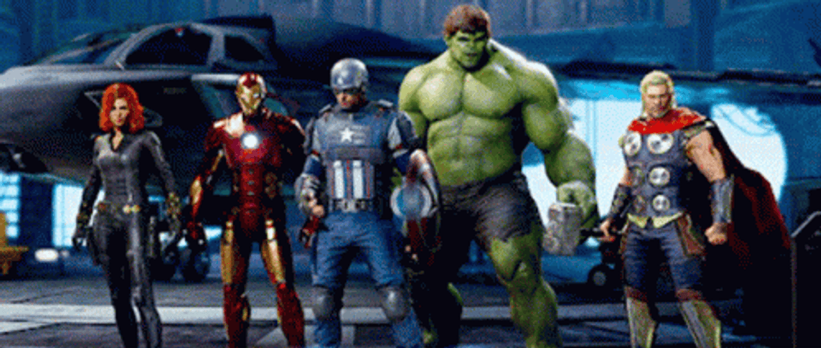 Marvel Avengers Cartoon GIF