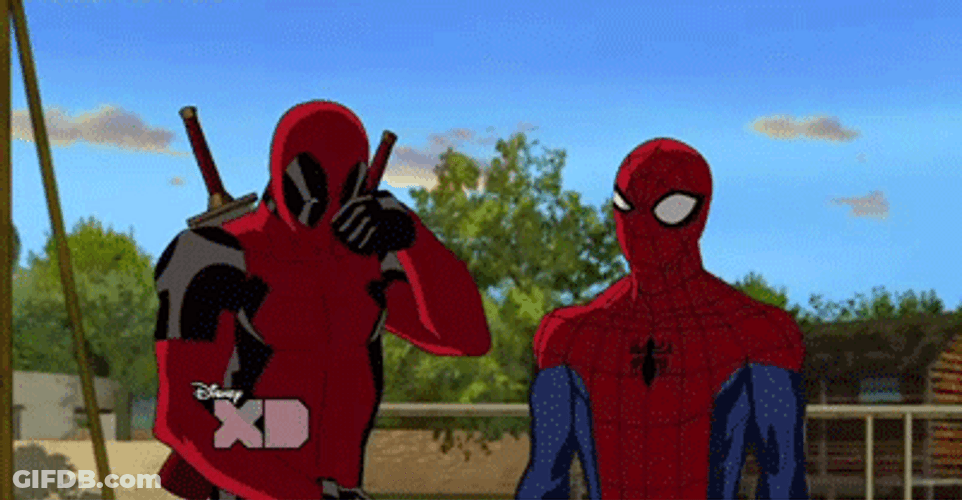 Marvel Cat Fight GIF