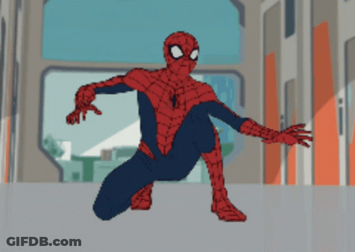 Marvel Comic Spiderman GIF