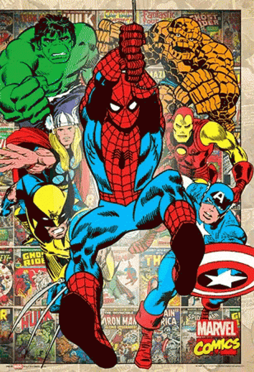 Marvel Comics Spider Man Justice League GIF