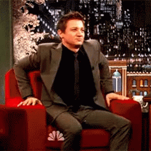 Marvel Hawkeye Actor Jeremy Renner Grinding Dance GIF