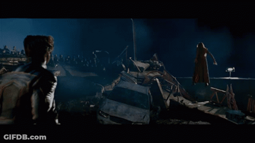 Marvel Jean Grey Disintegrate Soldiers GIF