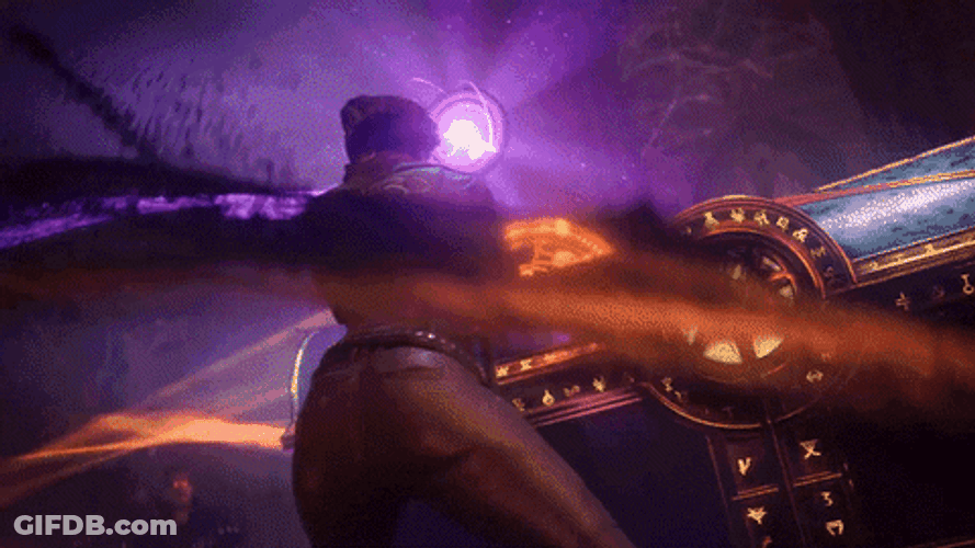 Marvel Midnight Suns Magical Power Swirl GIF