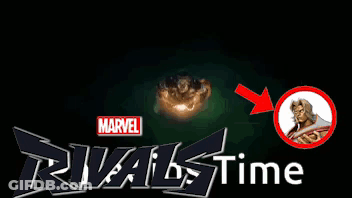 Marvel Rivals Time Poster Man In Red Circle GIF