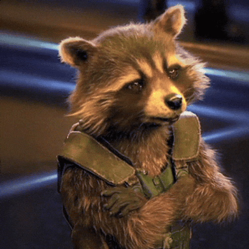 Marvel Rocket Wink GIF