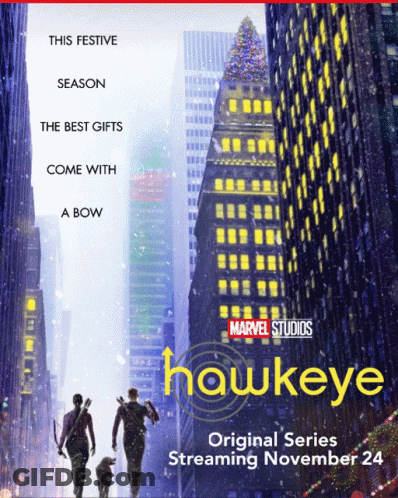 Marvel Studios Hawkeye Poster GIF
