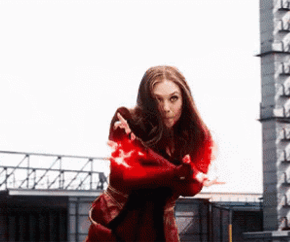 Marvel Superhero Scarlet Witch GIF