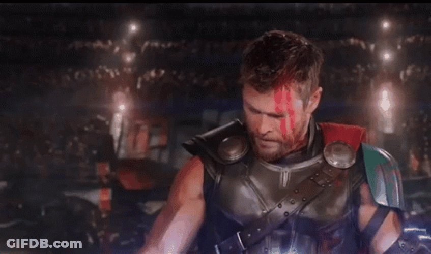 Marvel Thor Ragnarok Electricty Super Power GIF
