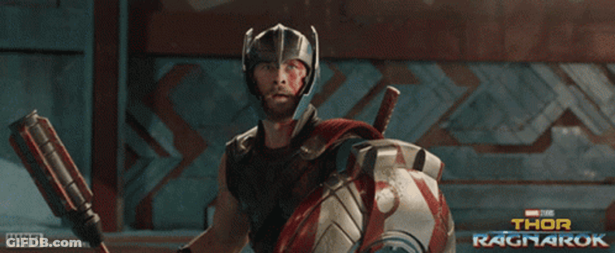Marvel Thor Screaming Yes GIF