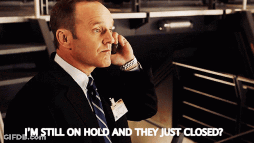 Marvels Shield Agent Phil Coulson Customer Service GIF