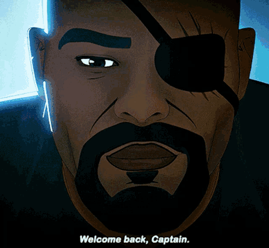 Marvels What If Nick Fury GIF