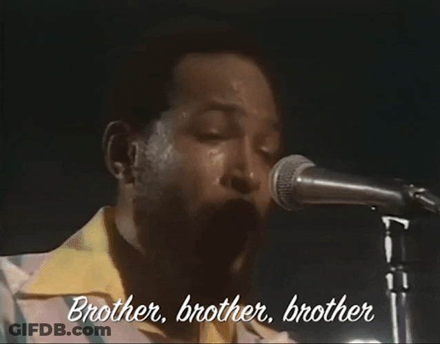 Marvin Gaye Brother GIF