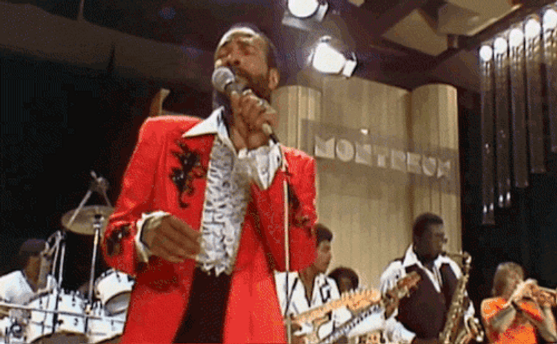 Marvin Gaye Disco Funk Soul Music GIF