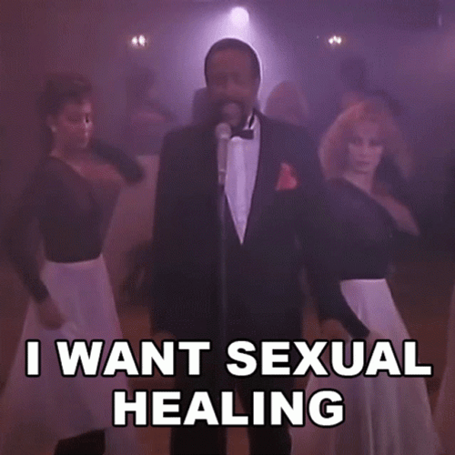 Marvin Gaye Sexual Healing Music Video GIF