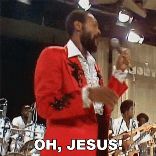 Marvin Gaye Singing Jesus GIF