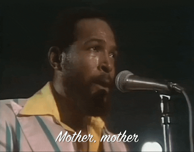 Marvin Gaye Singing Live Performance GIF